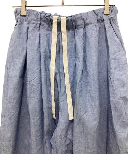 mizuiro-ind（ミズイロインド）mizuiro-ind (ミズイロインド) ワイドパンツ ブルー サイズ:下記参照の古着・服飾アイテム