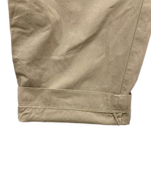 DOLCE & GABBANA（ドルチェ＆ガッバーナ）DOLCE & GABBANA (ドルチェ＆ガッバーナ) テープ装飾コットンミリタリーパンツ ベージュ サイズ:48の古着・服飾アイテム