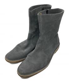 PIERRE HARDY（ピエールアルディ）の古着「スウェ―ドサイドジップブーツ」｜グレー