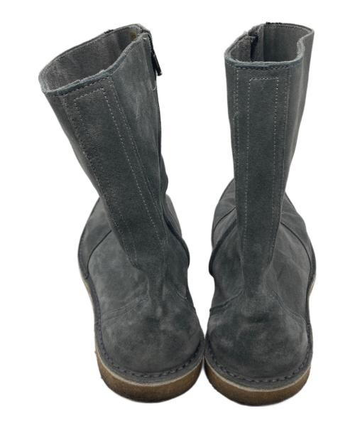 PIERRE HARDY（ピエールアルディ）PIERRE HARDY (ピエールアルディ) スウェ―ドサイドジップブーツ グレー サイズ:43の古着・服飾アイテム