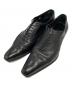 Santoni（サントーニ）の古着「ウィングチップシューズ」｜ブラック