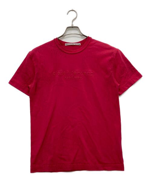 ALEXANDER WANG（アレキサンダー・ワン）ALEXANDER WANG (アレキサンダーワン) プリントTシャツ レッド サイズ:XXSの古着・服飾アイテム
