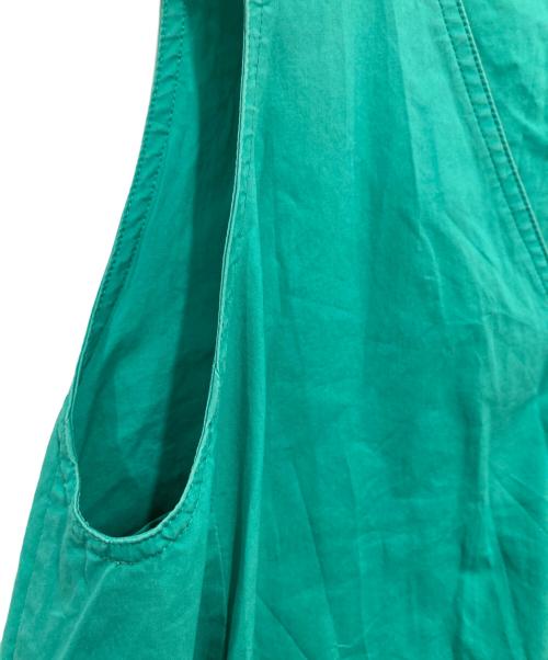 CABAN（キャバン）CABAN (キャバン) ノースリーブワンピース グリーン サイズ:Freeの古着・服飾アイテム