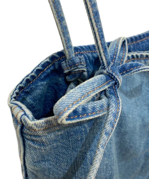 GANNI（ガニー）GANNI (ガニー) リボンデニムミニワンピース インディゴ サイズ:32の古着・服飾アイテム