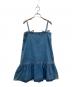 GANNI (ガニー) リボンデニムミニワンピース インディゴ サイズ:32：7000円