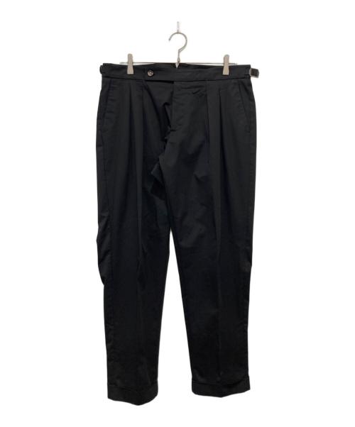 BERWICH（ベルウィッチ）BERWICH (バーウィック) タックパンツ ブラック サイズ:50の古着・服飾アイテム