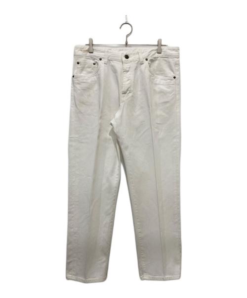 YCHAI（イカイ）YCHAI (イカイ) ホワイトデニムパンツ ホワイト サイズ:W34の古着・服飾アイテム