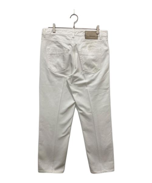 YCHAI（イカイ）YCHAI (イカイ) ホワイトデニムパンツ ホワイト サイズ:W34の古着・服飾アイテム