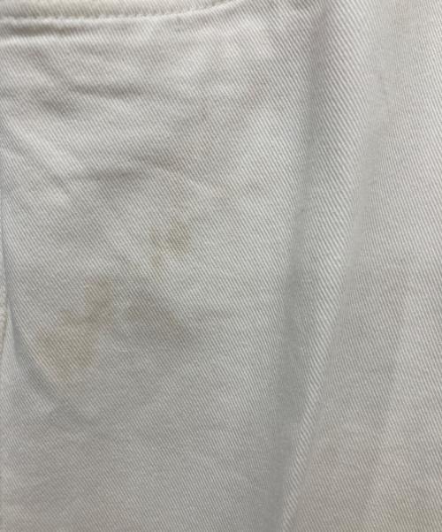 YCHAI（イカイ）YCHAI (イカイ) ホワイトデニムパンツ ホワイト サイズ:W34の古着・服飾アイテム