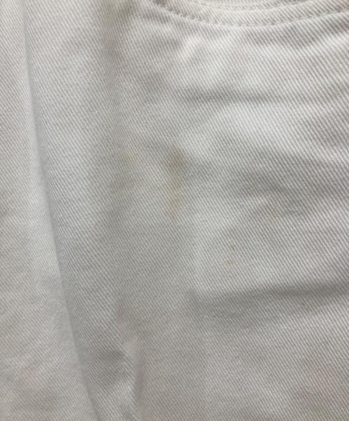 YCHAI（イカイ）YCHAI (イカイ) ホワイトデニムパンツ ホワイト サイズ:W34の古着・服飾アイテム