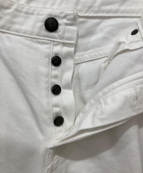 YCHAI（イカイ）YCHAI (イカイ) ホワイトデニムパンツ ホワイト サイズ:W34の古着・服飾アイテム