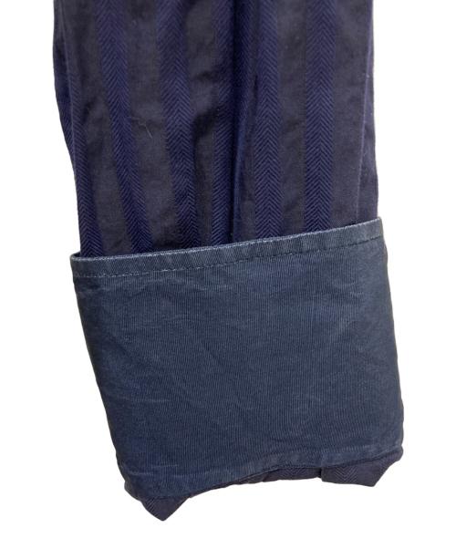 DOLCE & GABBANA（ドルチェ＆ガッバーナ）DOLCE & GABBANA (ドルチェ＆ガッバーナ) ストライプシャツ ネイビー サイズ:40の古着・服飾アイテム