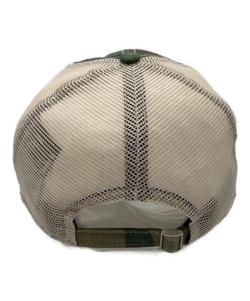 stussy（ステューシー）stussy (ステューシー) New Era (ニューエラ) メッシュキャップ ブラウンの古着・服飾アイテム