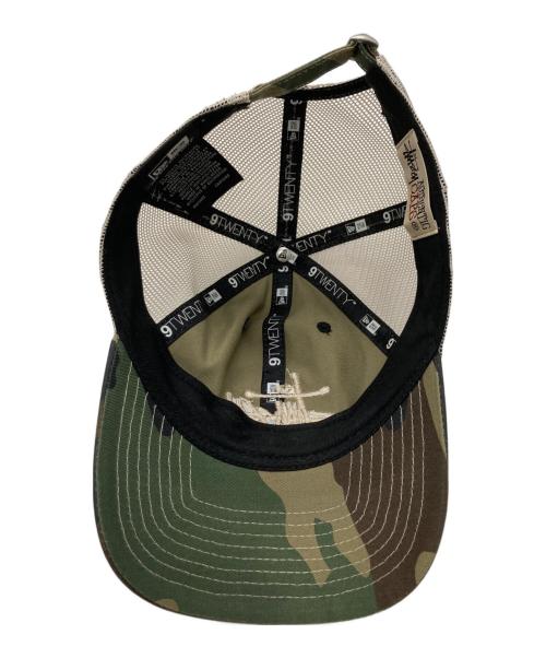 stussy（ステューシー）stussy (ステューシー) New Era (ニューエラ) メッシュキャップ ブラウンの古着・服飾アイテム