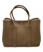 HERMESエルメス）の古着「ガーデンパーティ30/TPM」｜ブラウン