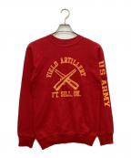 ArteXアルテックス）の古着「ラグランスウェット」｜レッド