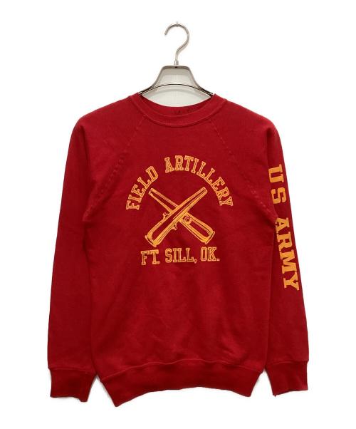 ArteX（アルテックス）ArteX (アルテックス) ラグランスウェット レッド サイズ:不明の古着・服飾アイテム