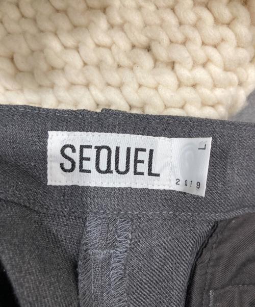 SEQUEL（シークエル）SEQUEL (シークエル) TYPE-Tパンツ グレー サイズ:Lの古着・服飾アイテム