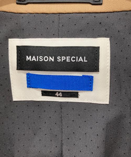 MAISON SPECIAL（メゾンスペシャル）MAISON SPECIAL (メゾンスペシャル) テーラードジャケット ベージュ サイズ:44の古着・服飾アイテム