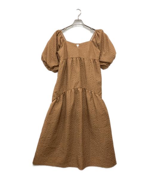 RAY BEAMS（レイ ビームス）RAY BEAMS (レイ ビームス) パフスリーブ2wayワンピース イエロー サイズ:1の古着・服飾アイテム