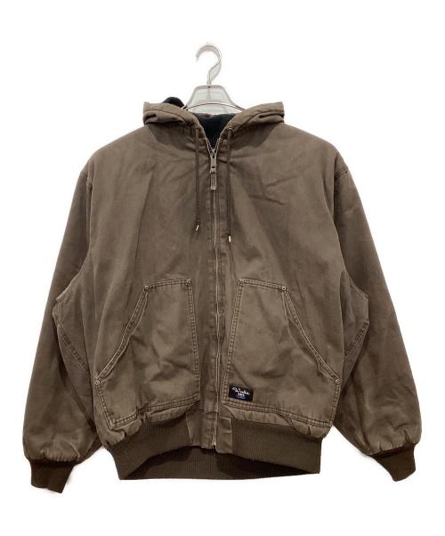 wallo（ワロウ）wallo (ワロウ) ダックジャケット ブラウン サイズ:2XLの古着・服飾アイテム