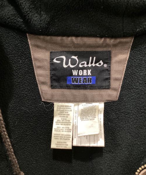 wallo（ワロウ）wallo (ワロウ) ダックジャケット ブラウン サイズ:2XLの古着・服飾アイテム