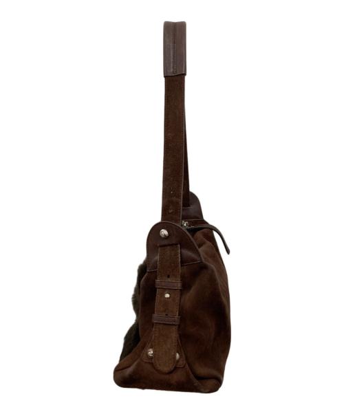 Salvatore Ferragamo（サルヴァトーレ フェラガモ）Salvatore Ferragamo (サルヴァトーレ フェラガモ) ショルダーバッグ ブラウンの古着・服飾アイテム