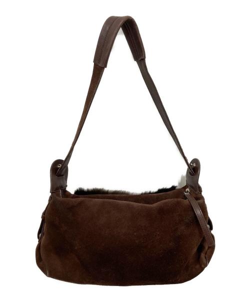 Salvatore Ferragamo（サルヴァトーレ フェラガモ）Salvatore Ferragamo (サルヴァトーレ フェラガモ) ショルダーバッグ ブラウンの古着・服飾アイテム