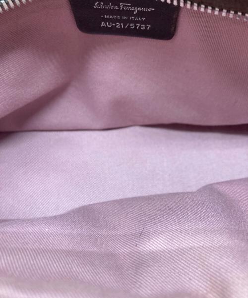 Salvatore Ferragamo（サルヴァトーレ フェラガモ）Salvatore Ferragamo (サルヴァトーレ フェラガモ) ショルダーバッグ ブラウンの古着・服飾アイテム