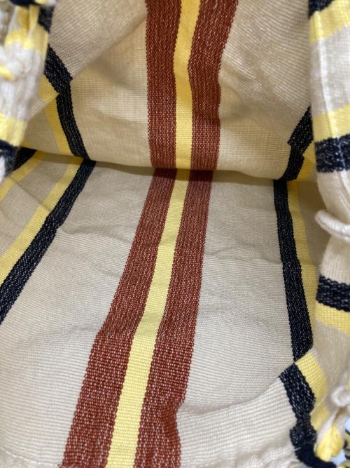 MARNI（マルニ）MARNI (マルニ) ハンモックバッグ ベージュ×イエローの古着・服飾アイテム