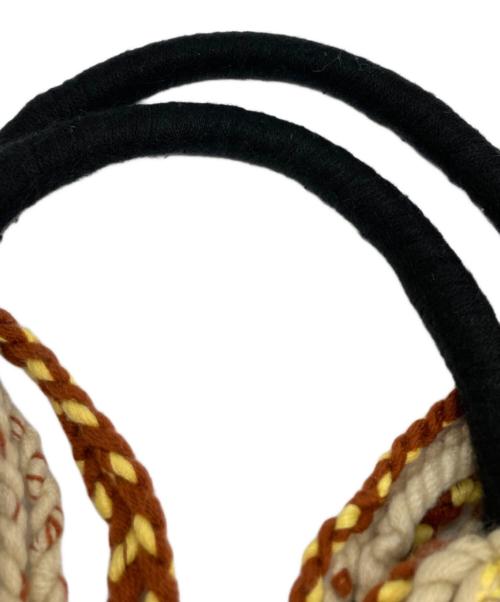 MARNI（マルニ）MARNI (マルニ) ハンモックバッグ ベージュ×イエローの古着・服飾アイテム