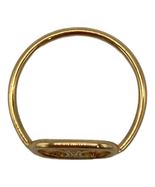 CELINE（セリーヌ）CELINE (セリーヌ) マイヨントリオンフ リング ゴールドカラー サイズ:10号の古着・服飾アイテム