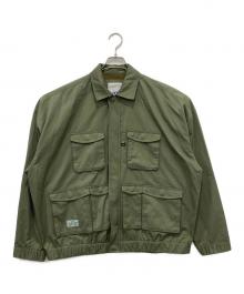 Lafayette（ラファイエット）の古着「MULTI POCKET MILITARY JACKET」｜カーキ