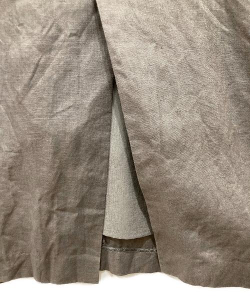 SLOBE IENA（スローブ イエナ）SLOBE IENA (スローブ イエナ) リネンIラインキャミワンピース グレー サイズ:38の古着・服飾アイテム