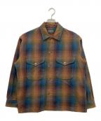 PENDLETONペンドルトン）の古着「CPOシャツジャケット」｜ブラウン