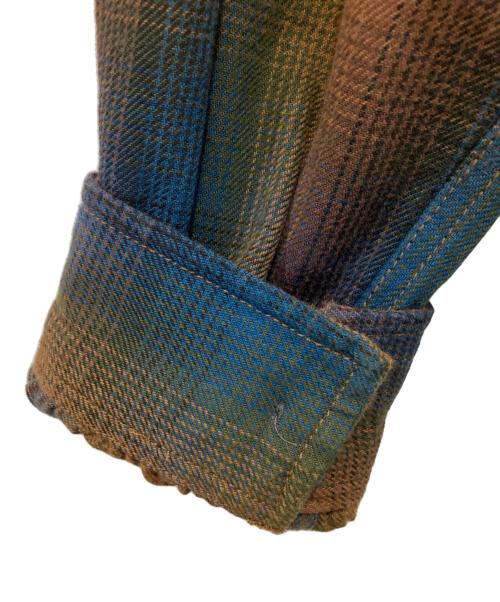 PENDLETON（ペンドルトン）PENDLETON (ペンドルトン) CPOシャツジャケット ブラウン サイズ:Lの古着・服飾アイテム