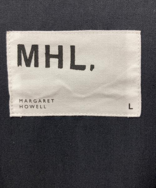 MHL（エムエイチエル）MHL (エムエイチエル) コットンベスト ブラック サイズ:Lの古着・服飾アイテム