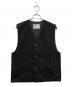MHL（エムエイチエル）の古着「コットンベスト」｜ブラック