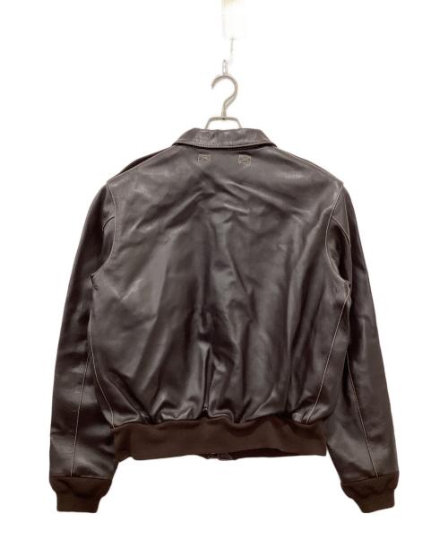 MORGAN MEMPHIS BELLE（モーガン メンフィス ベル）MORGAN MEMPHIS BELLE (モーガン メンフィス ベル) A-2フライトジャケット ブラウン サイズ:44の古着・服飾アイテム