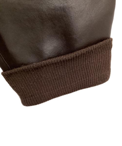 MORGAN MEMPHIS BELLE（モーガン メンフィス ベル）MORGAN MEMPHIS BELLE (モーガン メンフィス ベル) A-2フライトジャケット ブラウン サイズ:44の古着・服飾アイテム