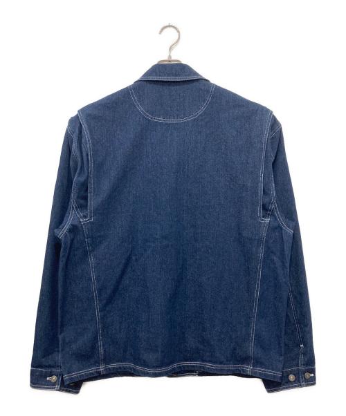 B.BALLSY（ボールジーブラザーズ）B.BALLSY (ボールジーブラザーズ) ワークデニムカバーオール インディゴ サイズ:Lの古着・服飾アイテム