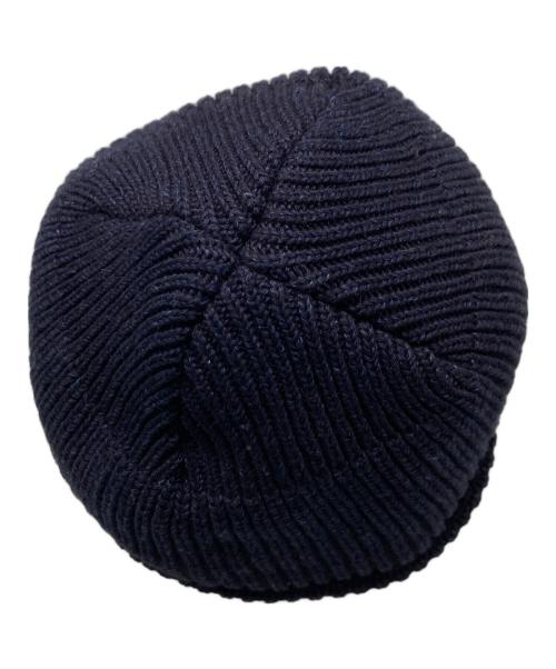 THE H.W.DOG&CO.（エイチダブリュードッグアンドコー）THE H.W.DOG&CO. (エイチダブリュードッグアンドコー) ニット帽 ネイビーの古着・服飾アイテム