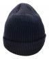THE H.W.DOG&CO. (エイチダブリュードッグアンドコー) ニット帽 ネイビー：8000円