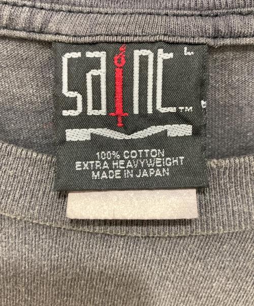 SAINT MICHAEL（セントマイケル）SAINT MICHAEL (セントマイケル) SS TEE/COLOFUL SAINT グレー サイズ:Lの古着・服飾アイテム