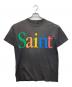 SAINT MICHAEL（セントマイケル）の古着「SS TEE/COLOFUL SAINT」｜グレー