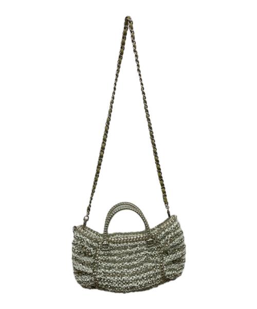 ANTEPRIMA（アンテプリマ）ANTEPRIMA (アンテプリマ) チェーンショルダーバッグ グリーンの古着・服飾アイテム