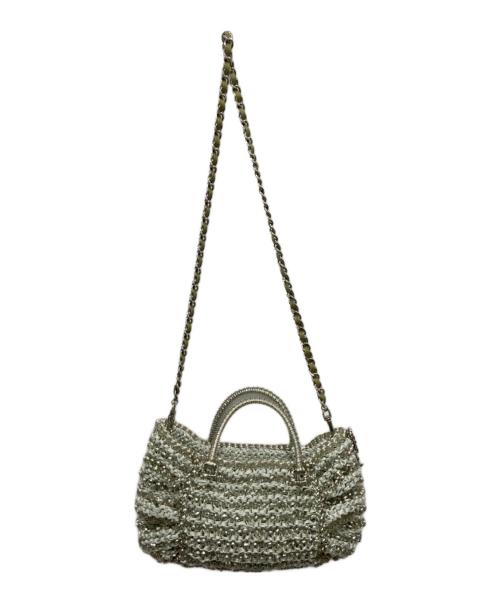 ANTEPRIMA（アンテプリマ）ANTEPRIMA (アンテプリマ) チェーンショルダーバッグ グリーンの古着・服飾アイテム