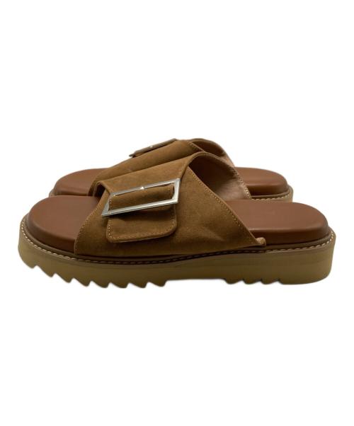 Spick and Span（スピック＆スパン）Spick and Span (スピックアンドスパン) スライダーサンダル ブラウン サイズ:38の古着・服飾アイテム