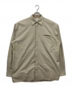 BOTTEGA VENETAボッテガベネタ）の古着「コットンポプリンシャツ」｜ベージュ