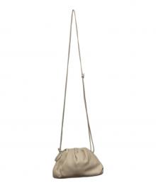 BOTTEGA VENETA（ボッテガベネタ）の古着「ミニザポーチ」｜アイボリー